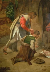 Klanění pastýřů, cca 1510 (panel) (detail 68685)